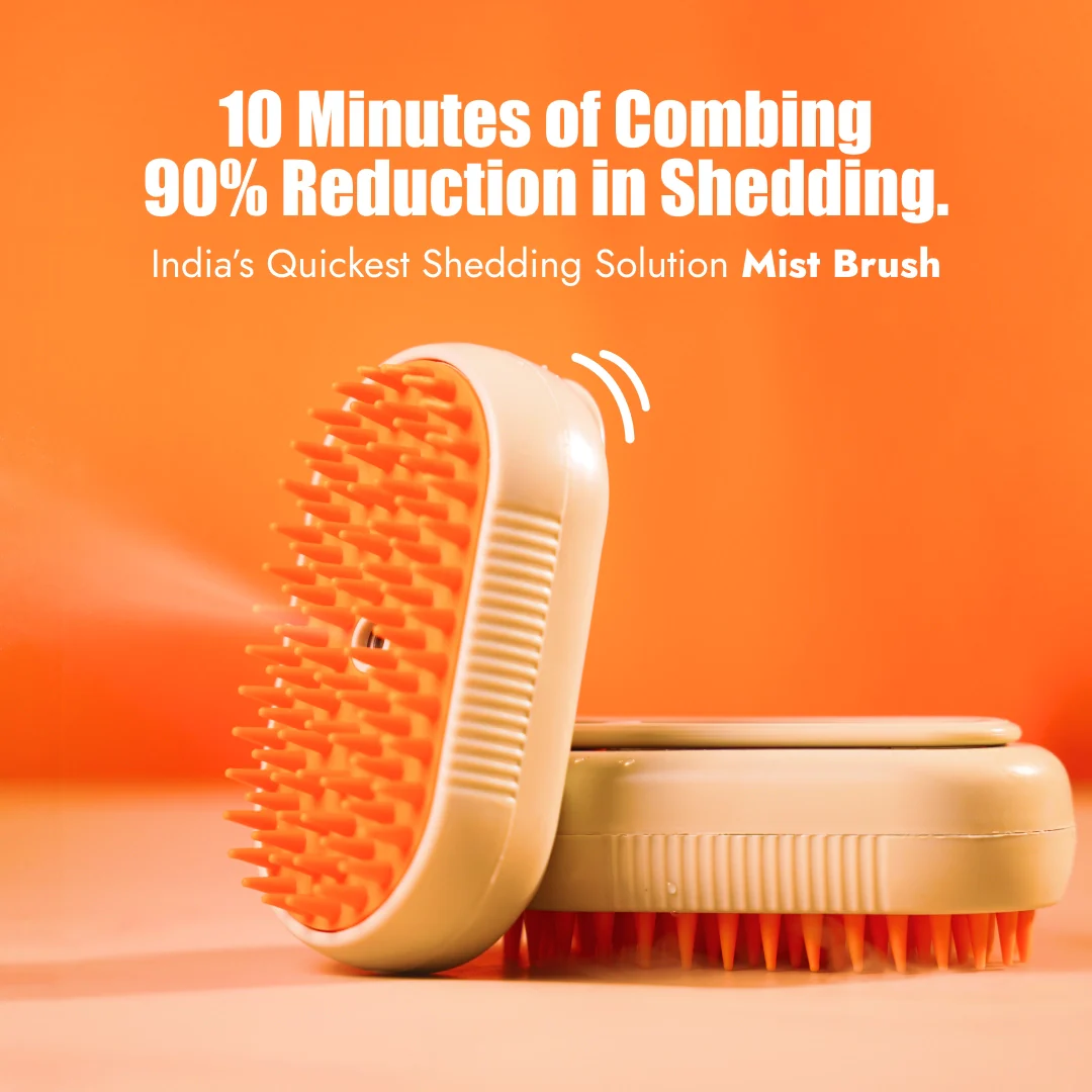 StreamBrush™  Steam Pet Grooming Brush